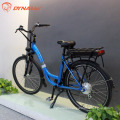 Shanghai 36V 300W 12.8Ah Women ride blue green city bike electric bicycle